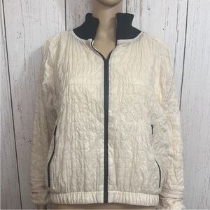 Under Armor Quilted Bomber Puffer Jacket Size L